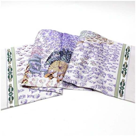 HERMES Gray Scarf - Picture 8 of 8